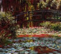 Monet, Claude Oscar - The Bridge over the Water-Lily Pond